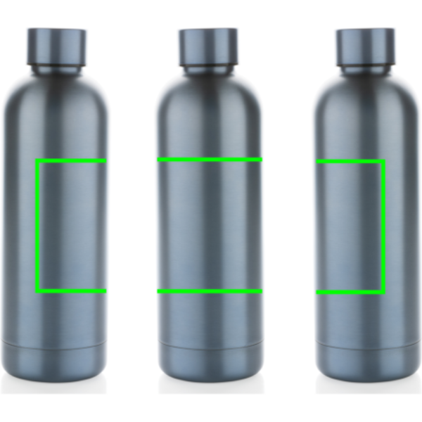 Gourde isotherme sous vide Impact en acier inoxydable recyclé RCS: Produit