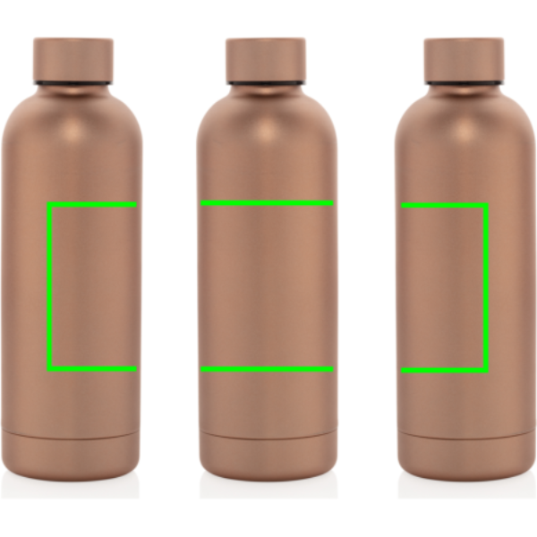 Gourde isotherme sous vide Impact en acier inoxydable recyclé RCS: Produit