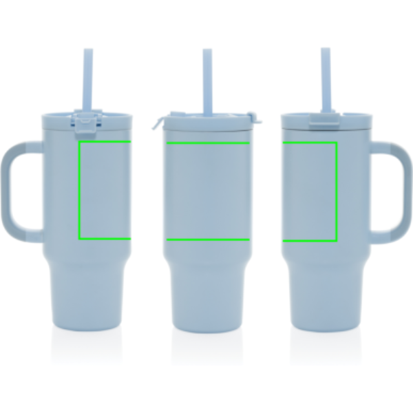 Cruiser kompakter, auslaufsicherer Thermobecher aus RCS-recyceltem Stahl, 480 ml: Artikel