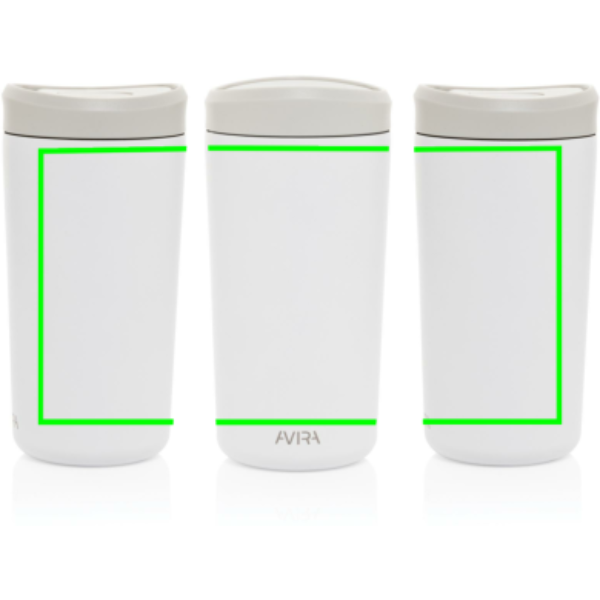 Avira Alix termosmugg med klicklock i RCS-återvunnet stål 400 ml: punkt