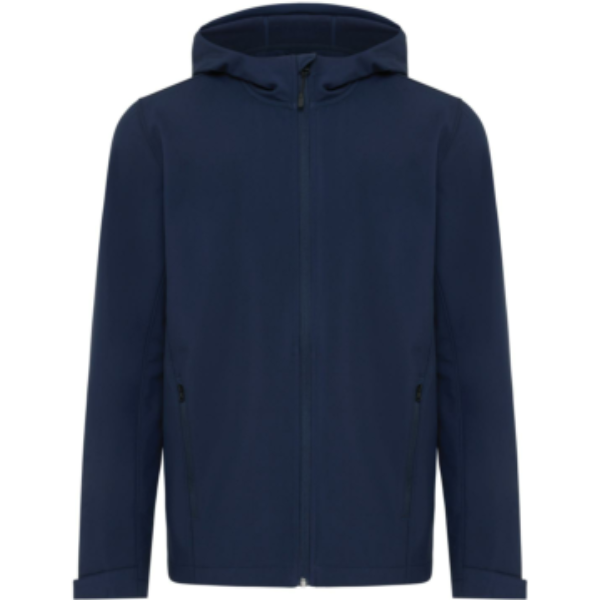 Veste softshell Iqoniq Makalu pour homme en polyester recyclé: Intérieur de l’encolure