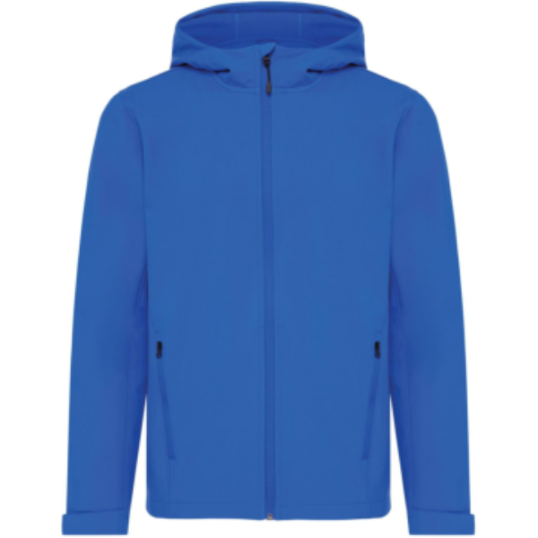 Veste softshell Iqoniq Makalu pour homme en polyester recyclé: Intérieur de l’encolure