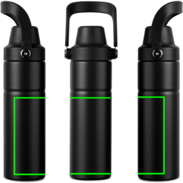 Baltimore Trek RCS taaskasutatud roostevabast terasest pudel 600 ml: ese