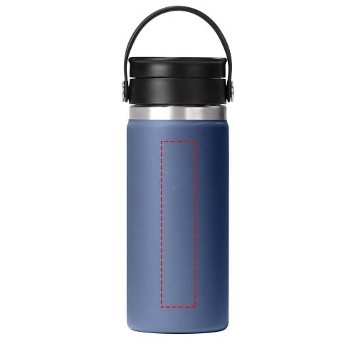 Hydro Flask Wide Mouth 473ml isolerad rostfri termosmugg med Flex Sip™-lock: tillbaka