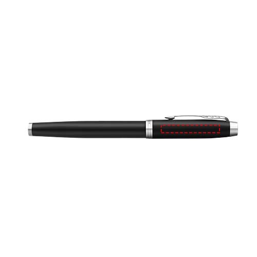 Parker IM Essentials rull- ja pastapliiatsite komplekt - must: rullpastapliiatsi kork