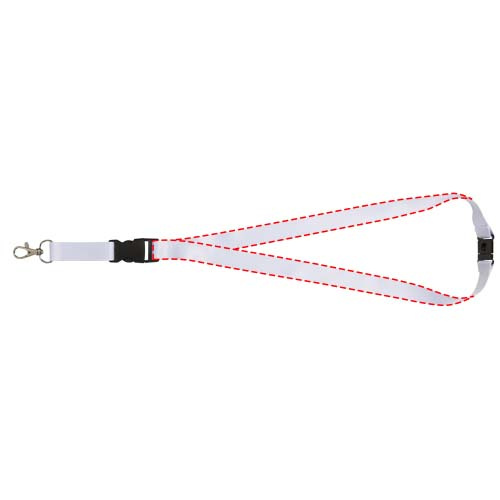 Balta Sublimation Lanyard mit Schnapp- und Sicherheitsverschluss: überall, vorne