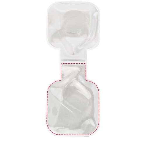 RFX™ M-10 ruudukujuline peegeldav PVC magnet: Ees (peegeldav kiht sees)