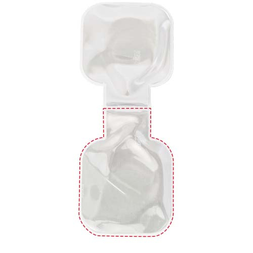 RFX™ M-10 ruudukujuline peegeldav PVC magnet: tagasi (peegeldava kihi all)