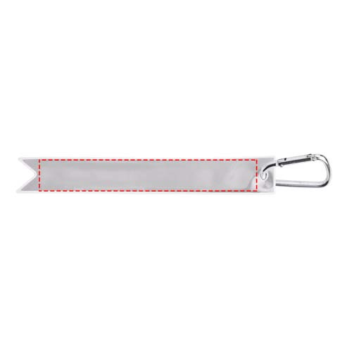 RFX™ H9 Roikkuva PVC karabiiniheijastin: etuosa (heijastavan kerroksen alla)