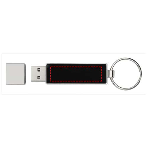 Taisnstūra apgaismojuma USB: priekšpusē