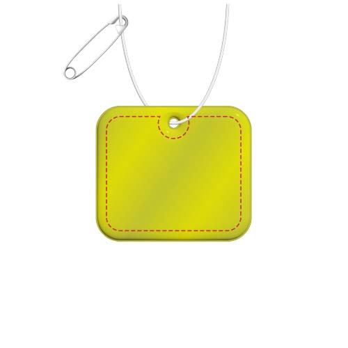 RFX™ H-20 rectangular XL reflective PVC hanger: front (under reflective layer)