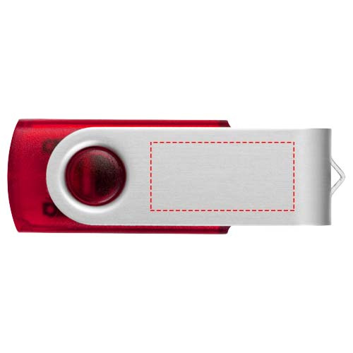Rotate USB-Stick 3.0 transparent: Front