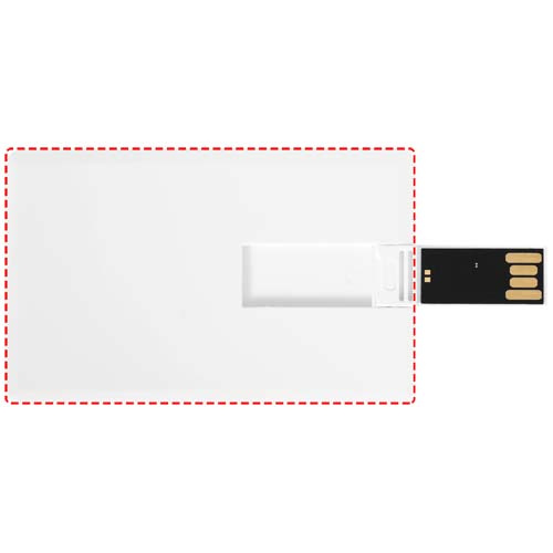 Slim USB minne: främre