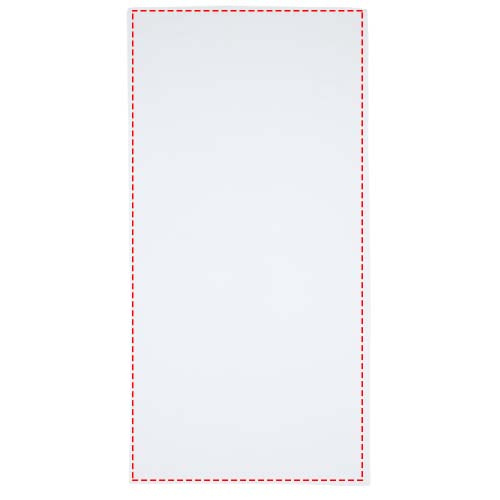 Ziedlapu RPET sublimācijas viegls dvielis 50x100cm: visapkārt, mugurai
