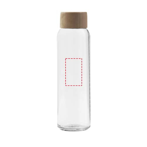 Citizen Green Aqua lasinen vesipullo, 500 ml: etuosa