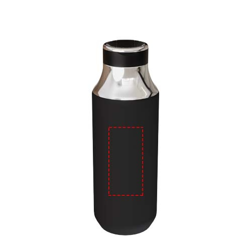 SCX.design D12 eristetty ruostumattomasta teräksestä valmistettu 500 ml:n vesipullo pillillä: etuosa
