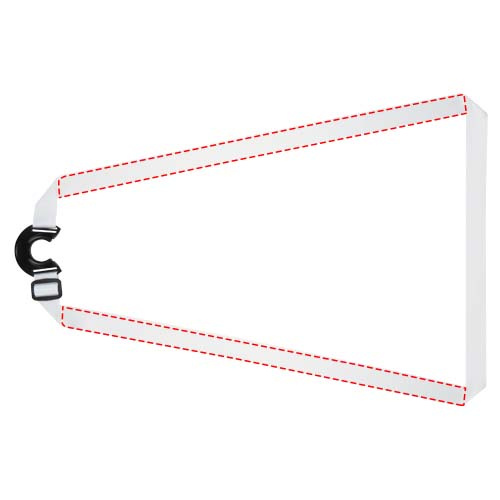 Lian RPET Sublimation Lanyard mit Flaschenhalter: überall, vorne