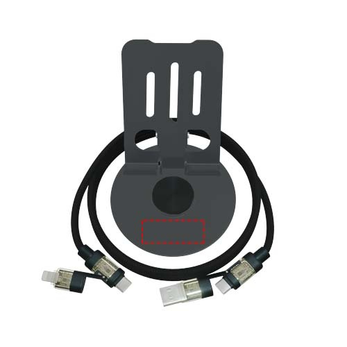 SCX.design O34 360° Smartphonehalterung mit 240W 4 in 1 Ladekabel: Base