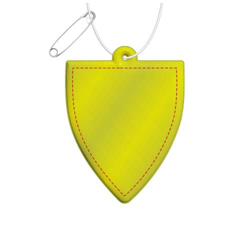 RFX™ H-12 ženklelį atspindinti PVC atšvaitas: priekyje (po atspindinčiu sluoksniu)
