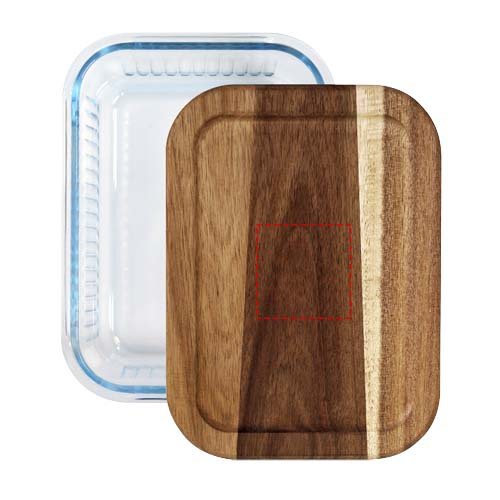 Citizen Green Purlunch 1000 ml borosilikatinio stiklo priešpiečių dėžutė: dangtis