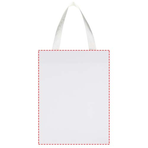 Smartfold 210 g/m² popierinis maišelis su juostelėmis ir blizgiu laminavimu - 24 x 10 x 32 cm: abi pusės