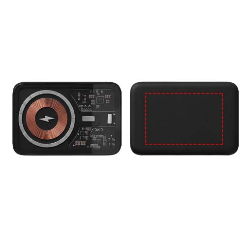 SCX.design P41 MagLED 5000 mAh magnetic power bank: front