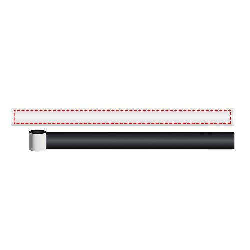 RFX™ 38 cm reflective TPU slap wrap: Front (ON reflective layer)