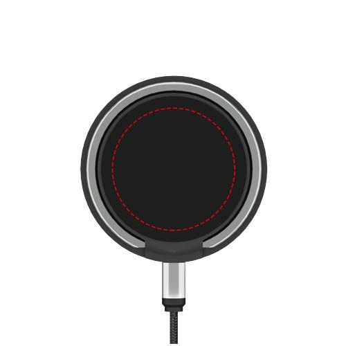 SCX.design W35 15 Вт MagSafe кольцевое зарядное устройство: передний