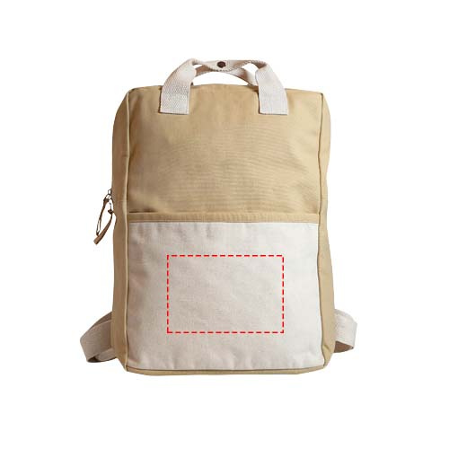 Citizen Green Naturback Rucksack aus Bio Baumwolle: Front