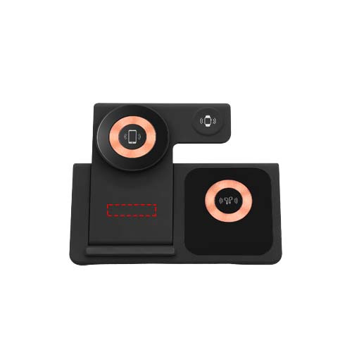 SCX.design W38 MagStand 4-in-1 wireless charging station: front