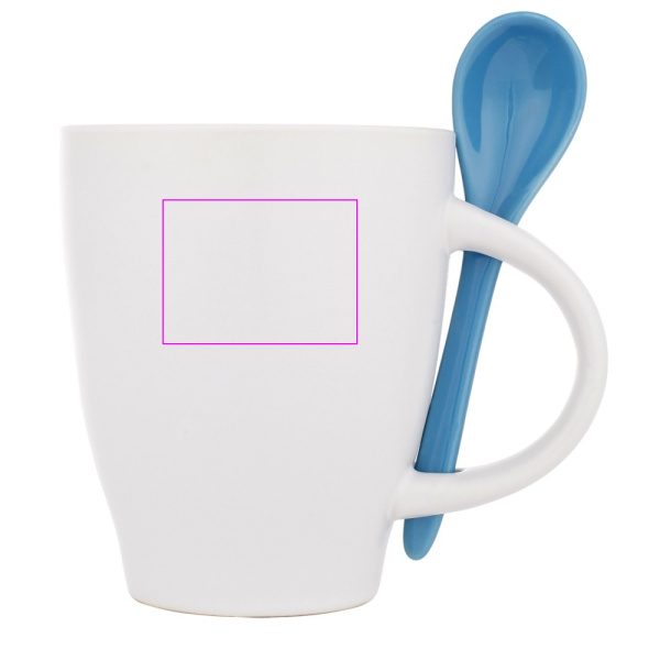 Tasse à café PALERMO 250 ml: Zone de marquage 1 · C1A