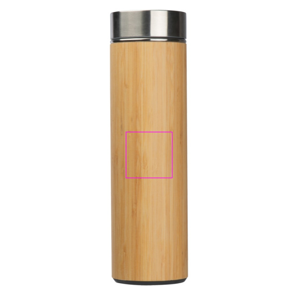 Bouteille en acier inoxydable VALDEMORO 550 ml: Zone de marquage 2 · L3