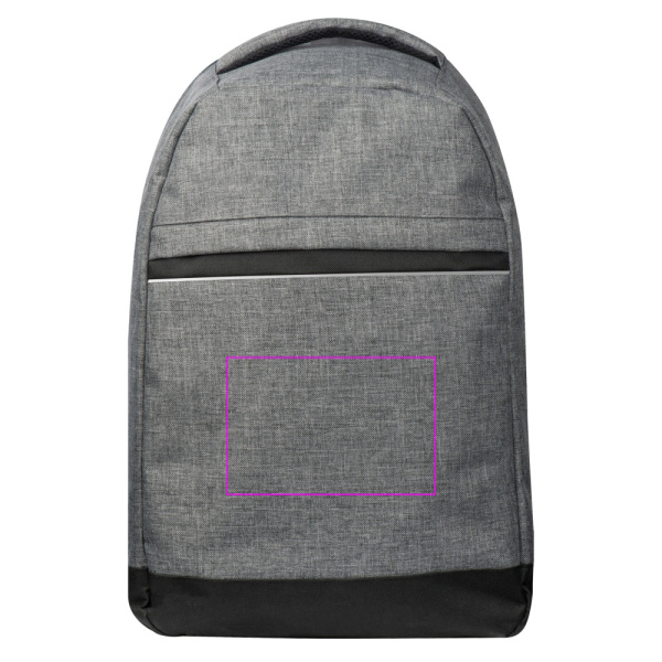 Sac pour ordinateur portable DUDLEY: Zone de marquage 2 · DTF2