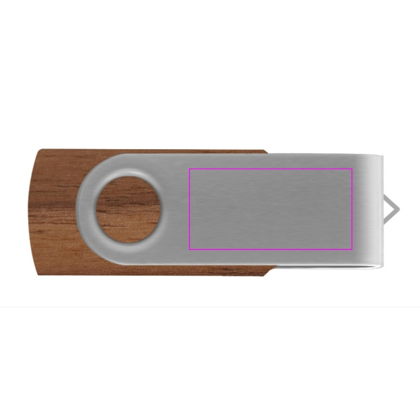 USB-Stick 4GB LEAGUE CITY: Print area 4 · T4