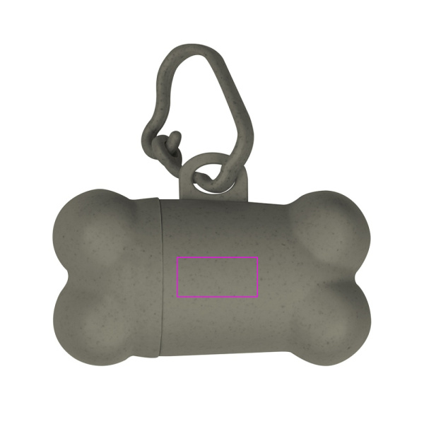 Distributeur de sacs à déjections canines LEIPZIG: Zone de marquage 1 · T2