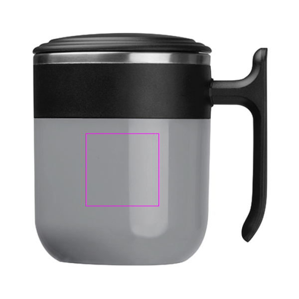 Mug ALESSANDRIA 300 ml: Zone de marquage 1 · T4