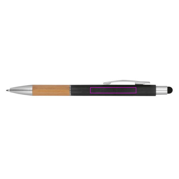 Stylo à bille avec stylet TRIPOLI: Zone de marquage 1 · DC0