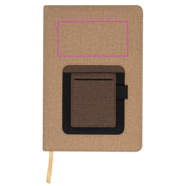 Carnet A5 TILBURG: Zone de marquage 1 · DTF1