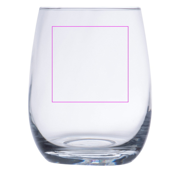 Verre SIENA 420 ml: Zone de marquage 2 · C1A