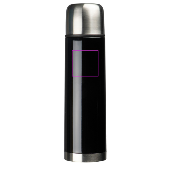 Coffret bouteille isotherme et gobelet SPLIT 450 ml: Zone de marquage 1 · L3