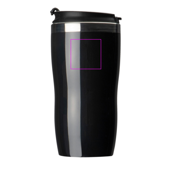 Coffret bouteille isotherme et gobelet SPLIT 450 ml: Zone de marquage 2 · L3