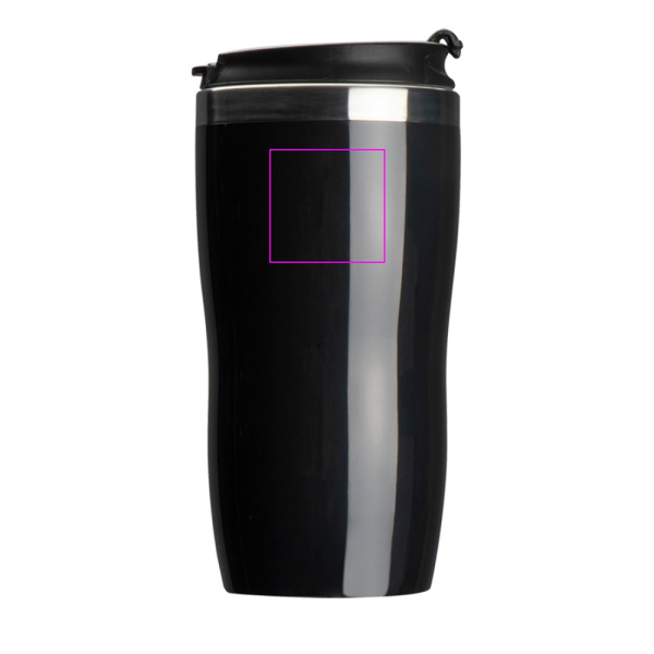 Coffret bouteille isotherme et gobelet SPLIT 450 ml: Zone de marquage 3 · T4