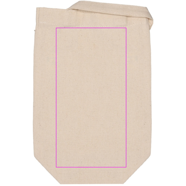 Sac à vin en coton NICE: Zone de marquage 2 · ST1