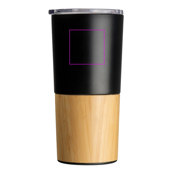 Mug isotherme CESENA 500 ml: Zone de marquage 1 · L3