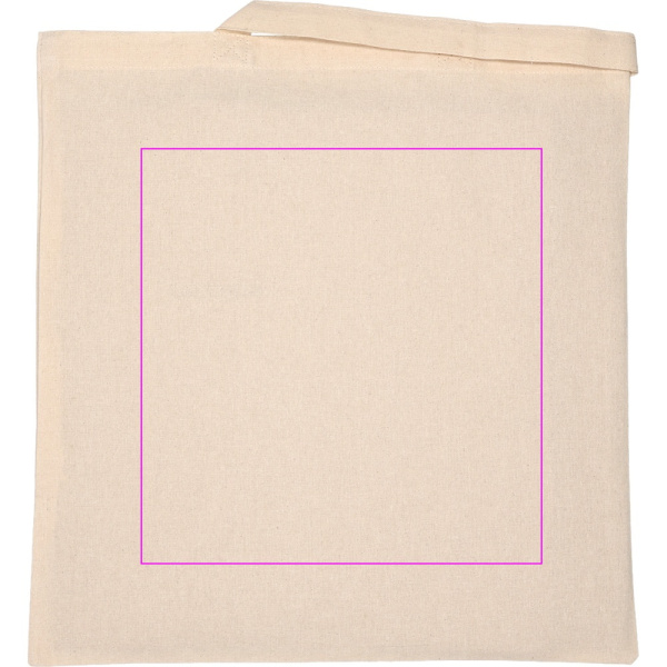 Sac en coton BEIRUT: Zone de marquage 2 · ST1