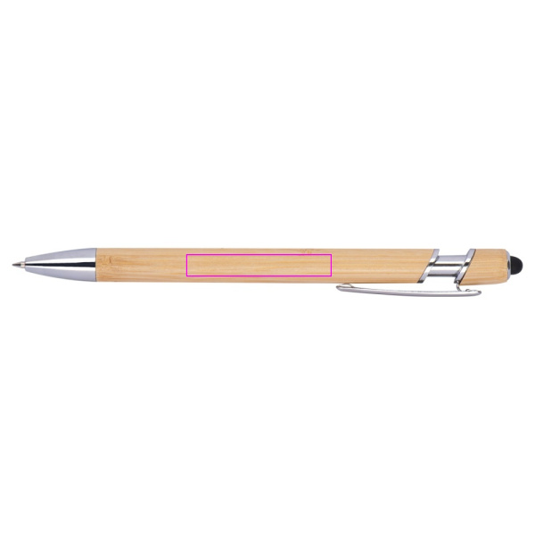 Stylo à bille avec stylet Nairobi: Zone de marquage 6 · T1