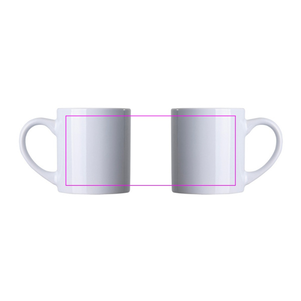 Mug à sublimation KAZAN: Zone de marquage 1 · SU2