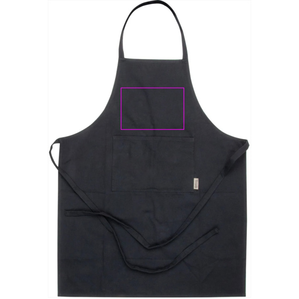 Tablier en coton FLORENCE: Zone de marquage 3 · TT2