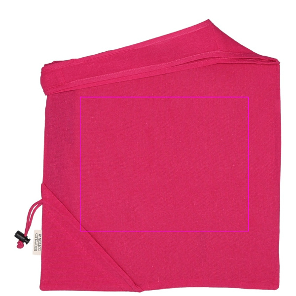 Sac en coton recyclé Modena: Zone de marquage 1 · ST2