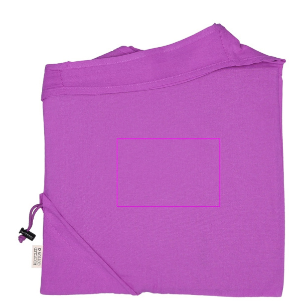 Sac en coton recyclé Modena: Zone de marquage 3 · DTF2